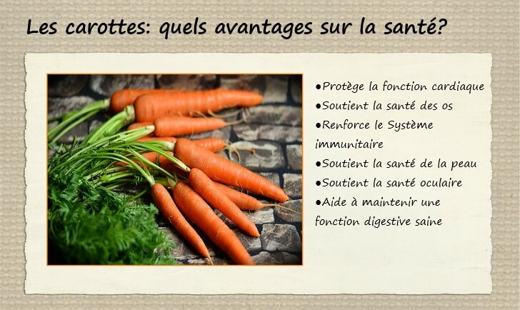 Les carottes: quels avantages sur la santé?